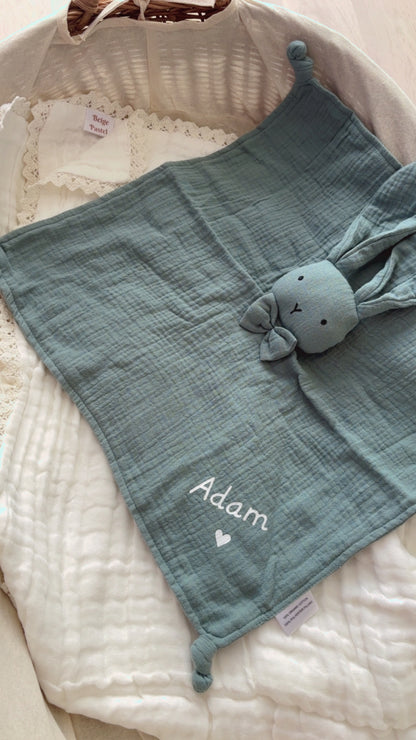 Doudou lapin à personnaliser