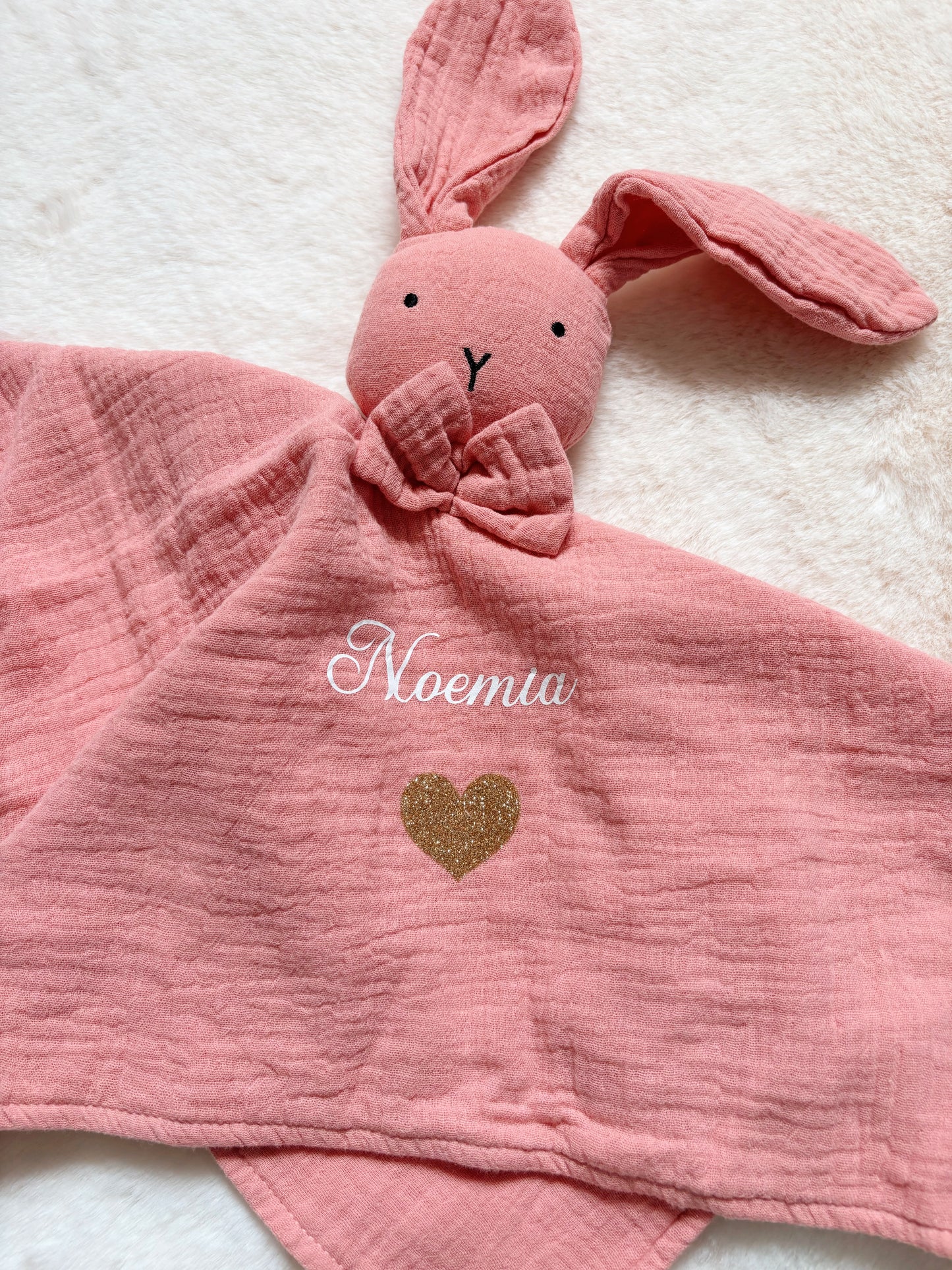 Doudou lapin à personnaliser