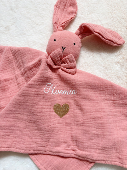 Doudou lapin à personnaliser