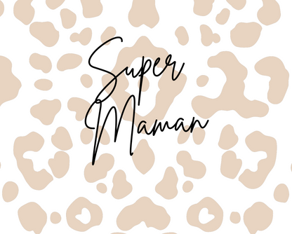 Gobelet Tumbler motif léopard