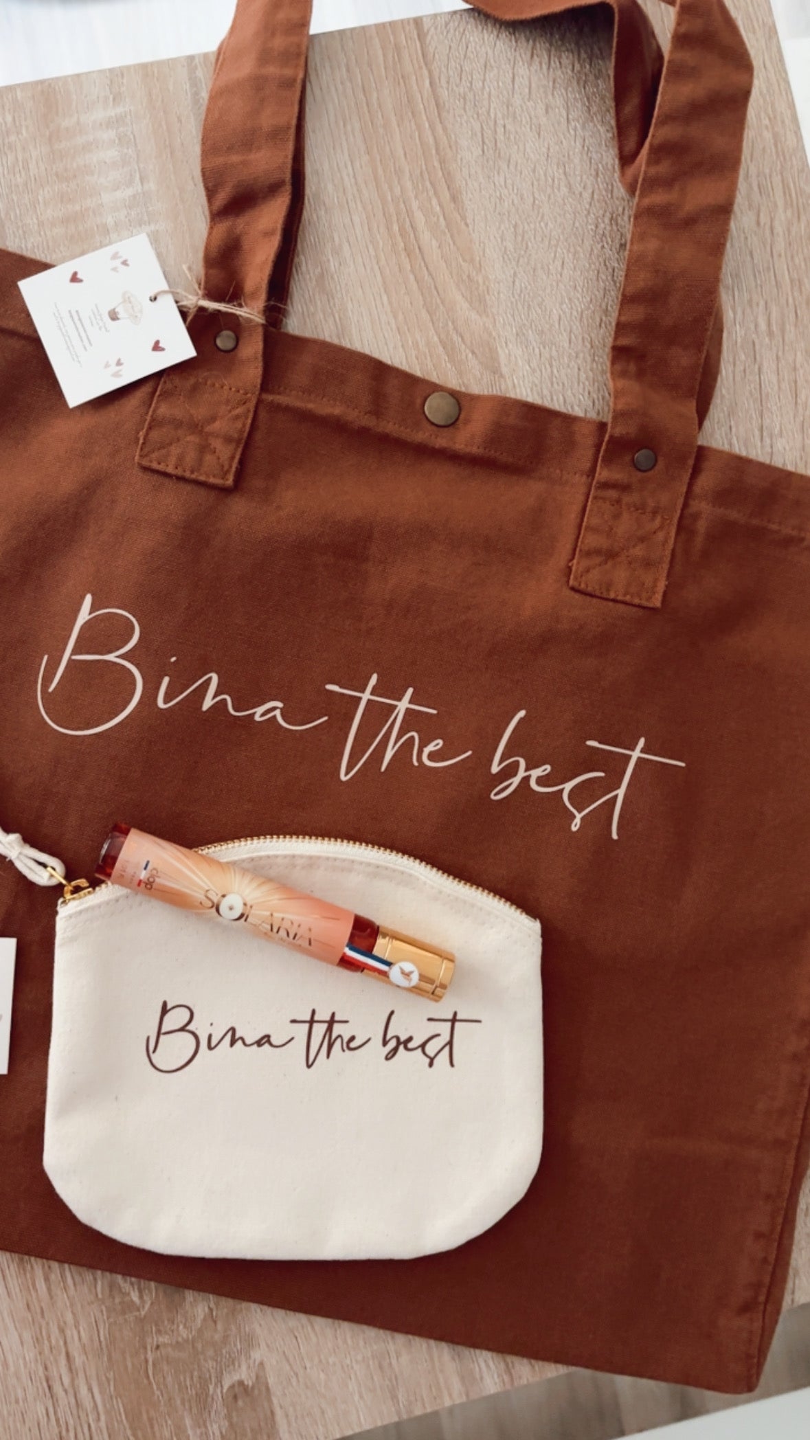 Sac cabas en coton délavé personnalisable – 38 L