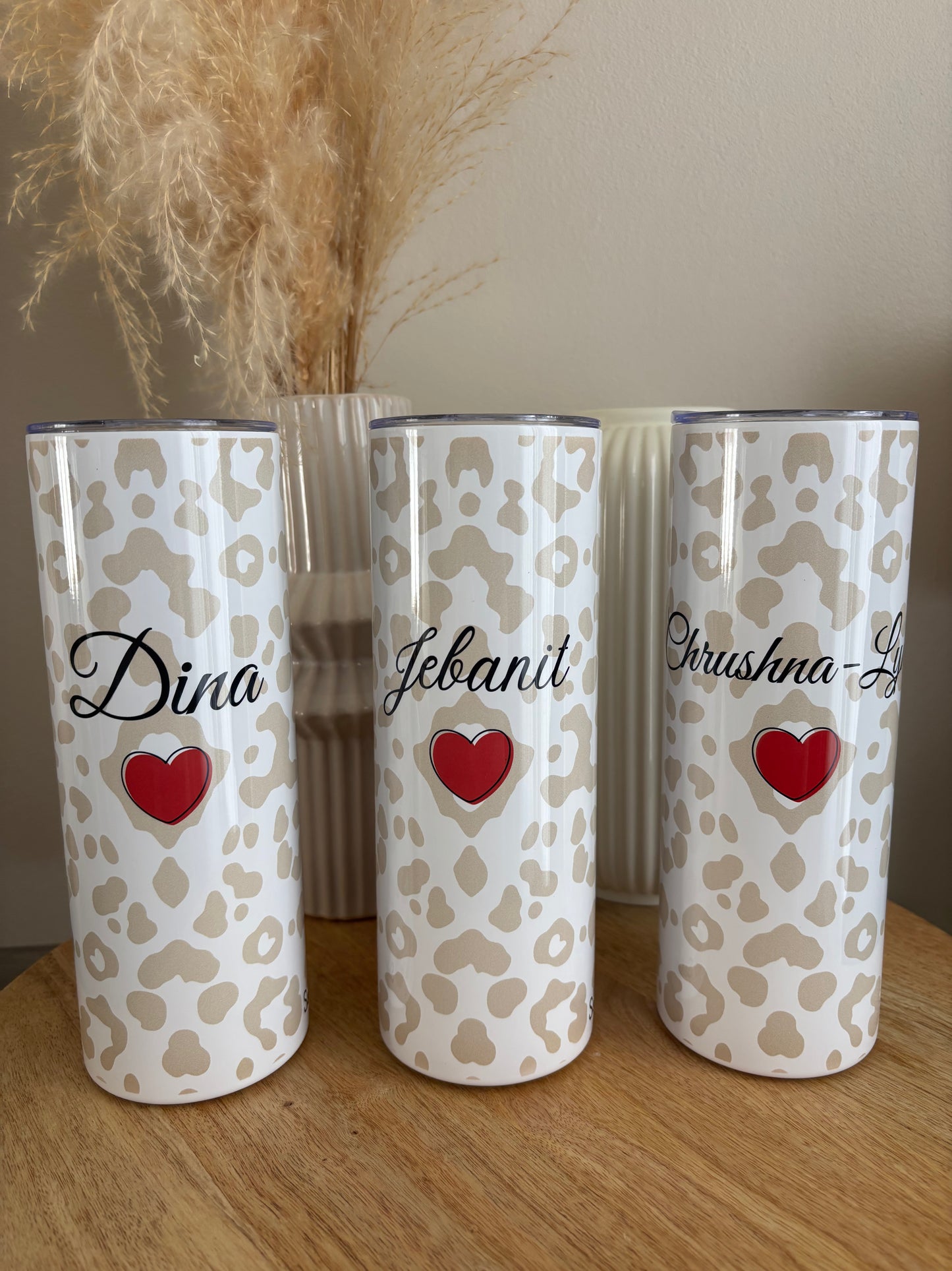 Gobelet Tumbler motif léopard